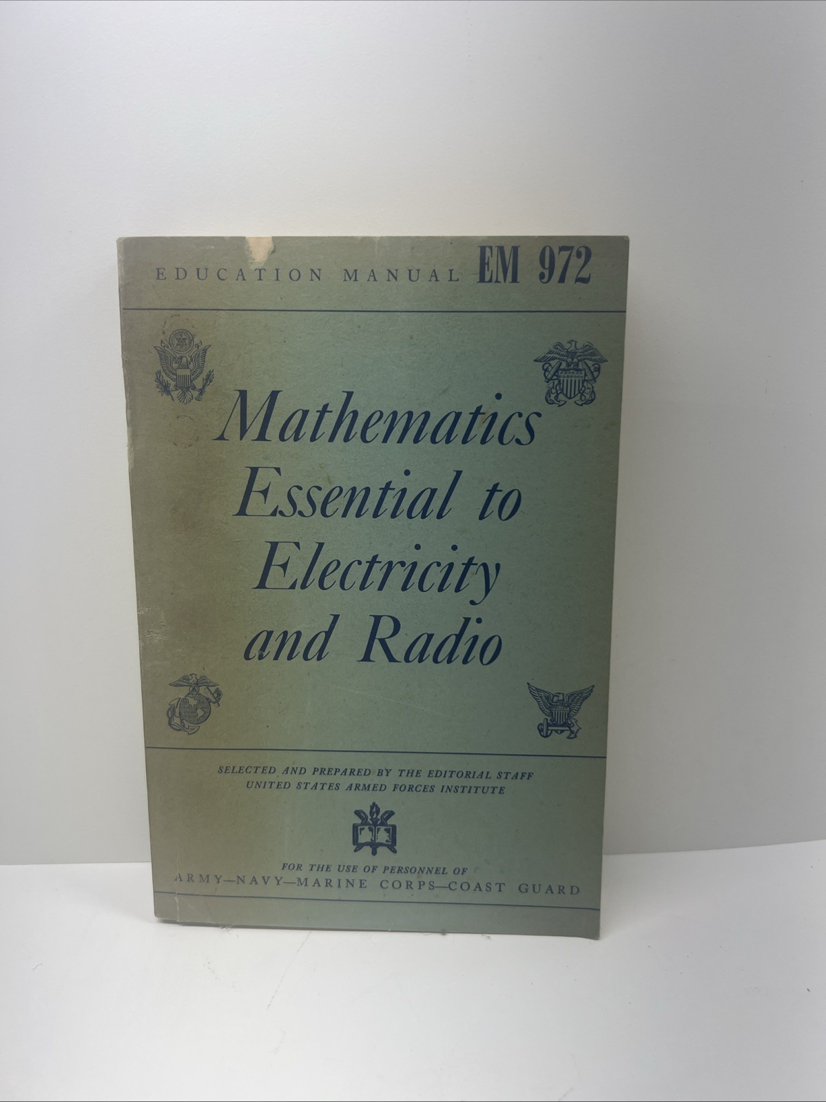 United States US Army Mathematics Essential Electricity Radio 1943 PB