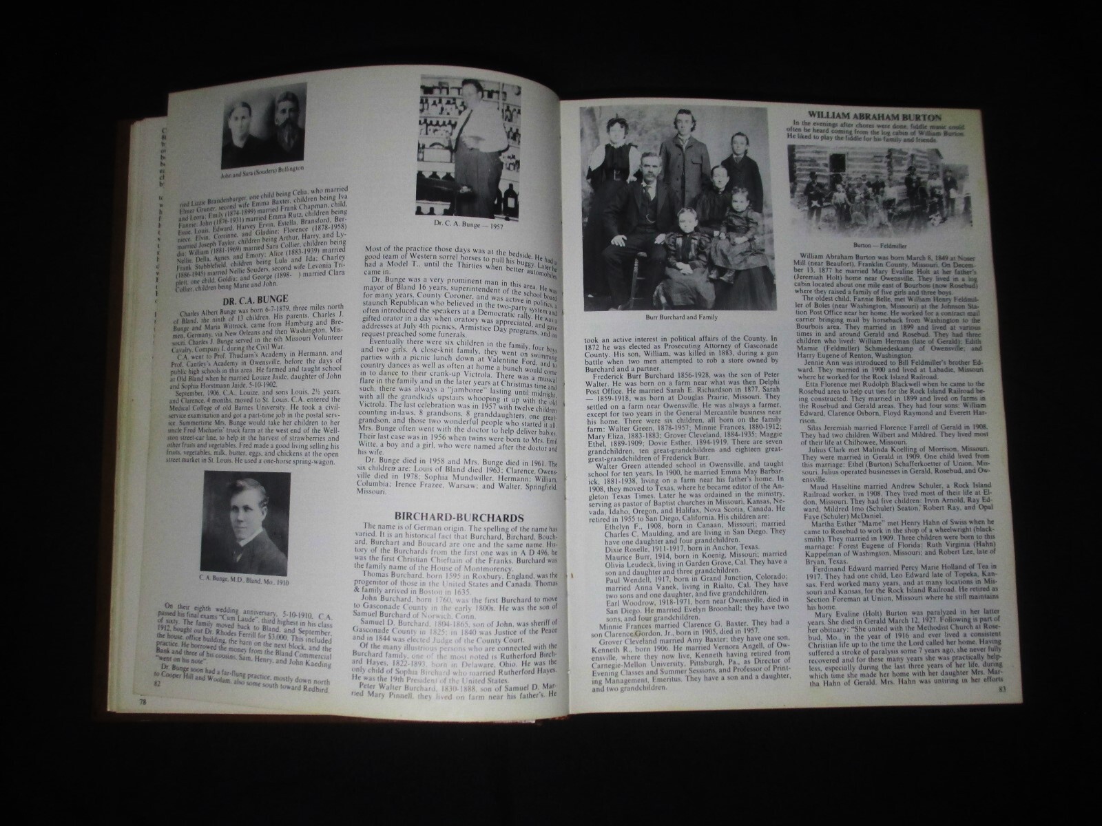 Gasconade County Owensville Missouri Photos Genealogy History Families #458/1050