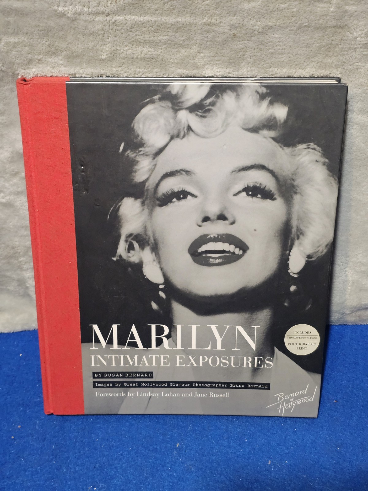 Marilyn Monroe Intimate Exposures Susan Bernard Hardcover Photo Book 2011