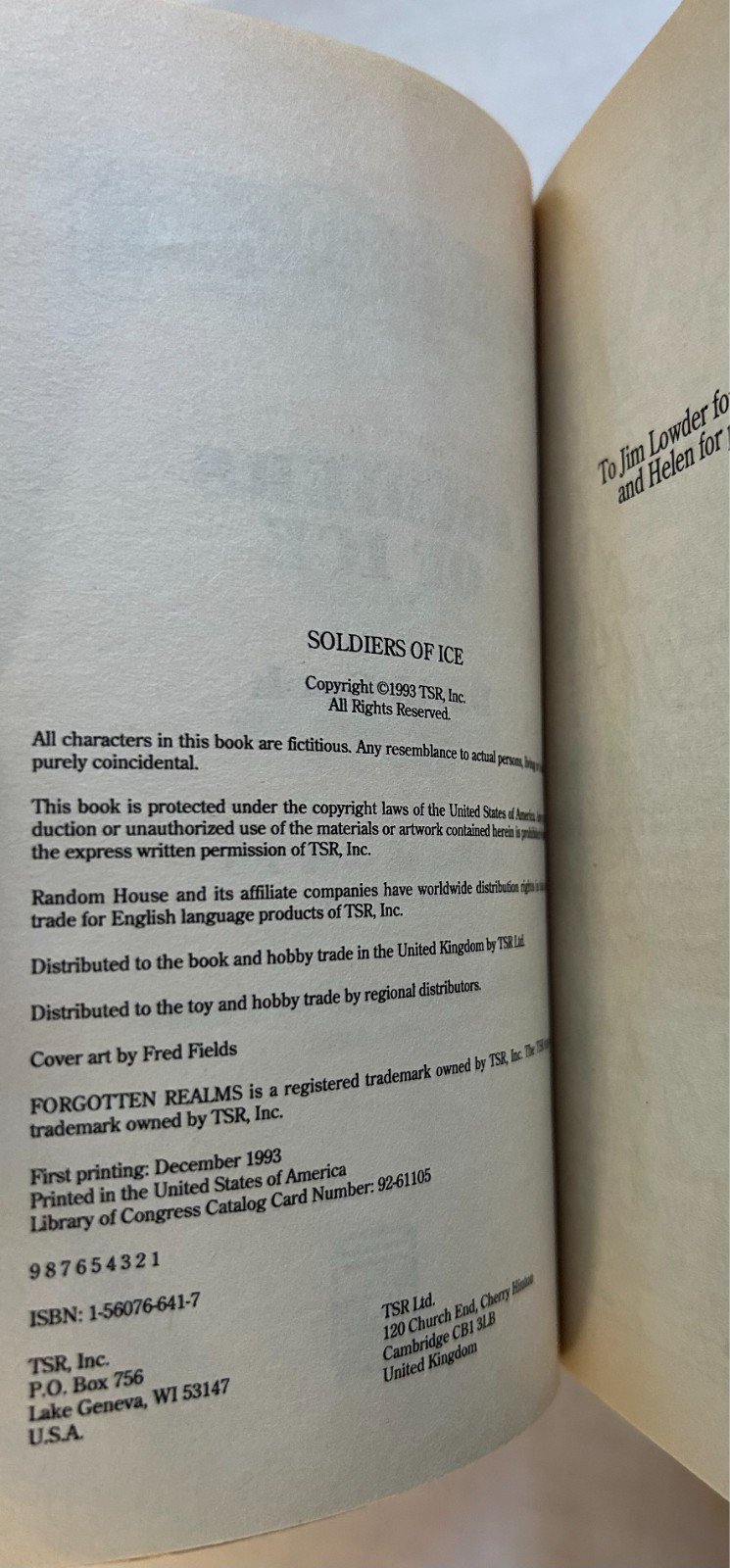 12 The Harpers, (1-2, 4-9, 11-14), Forgotten Realms – 7 books are first prints