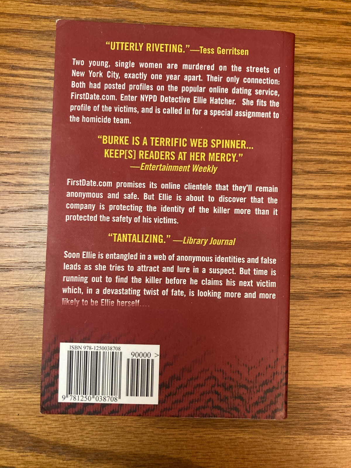 Dead Connection Alafair Burke Paperback Book