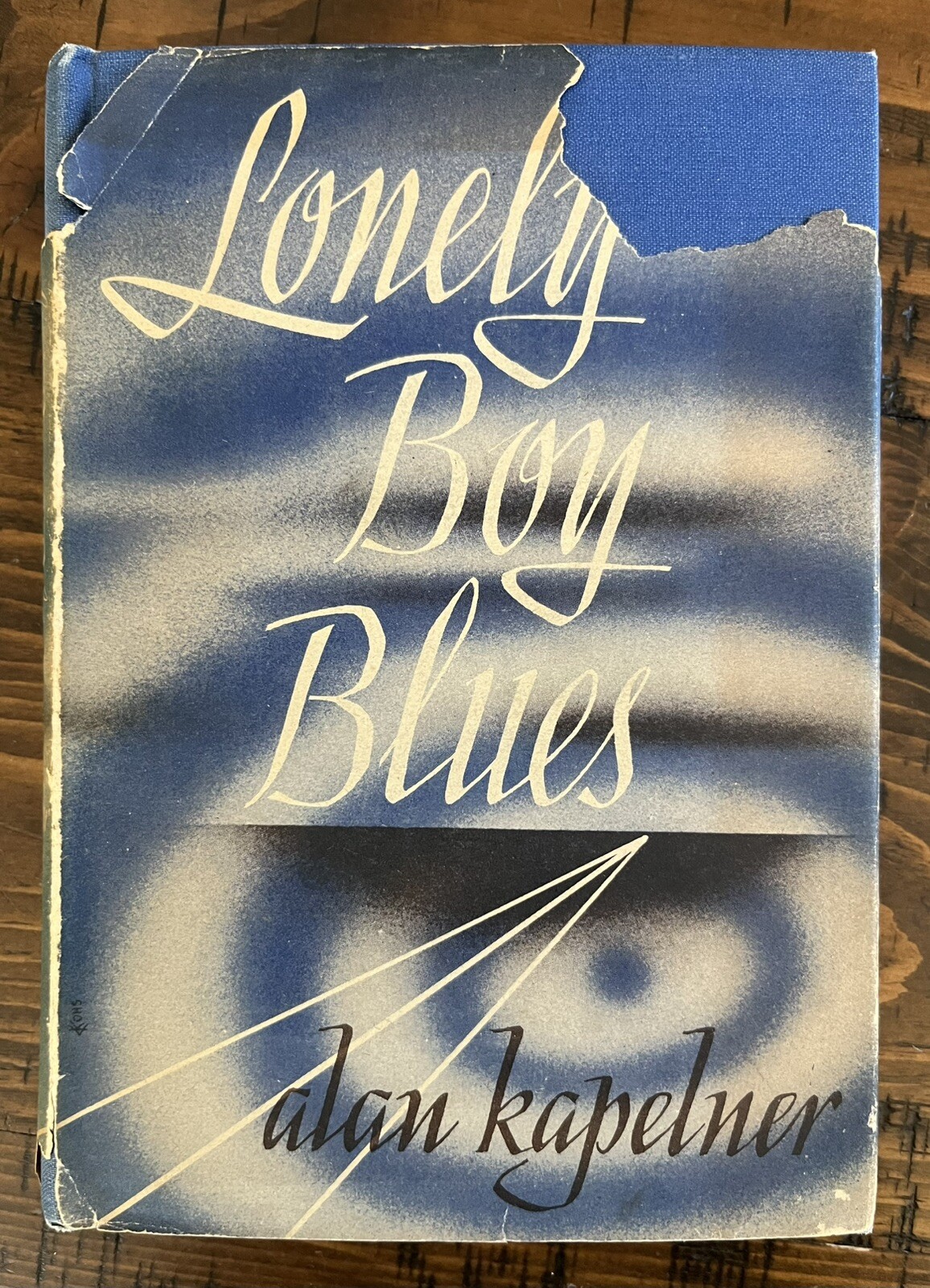Lonely Boy Blues Alan Kapelner First Edition Dust Jacket 1944 Scribner