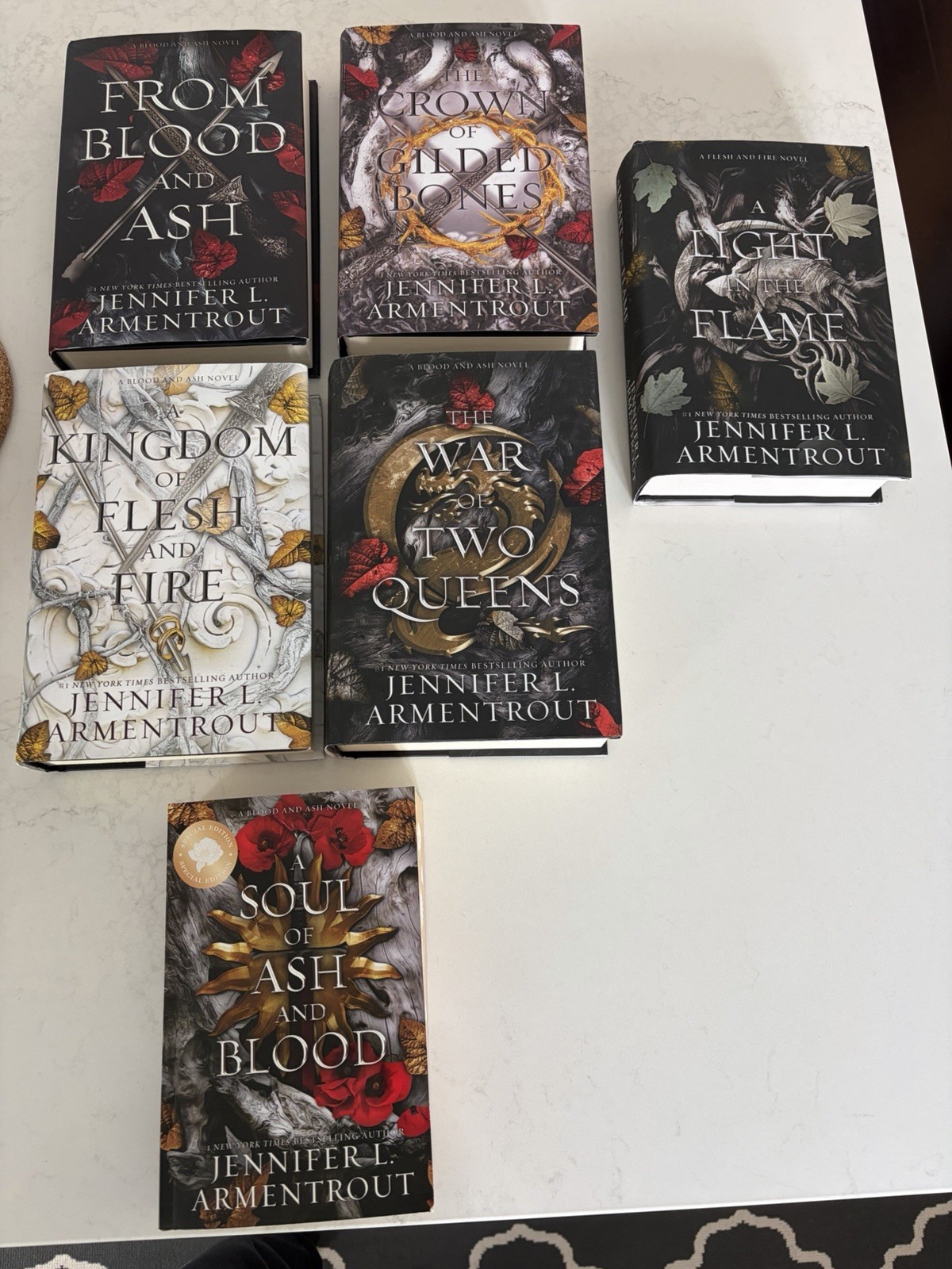 Jennifer L. Armentrout – From Blood And Ash And Flesh And Fire Series – 6 Books