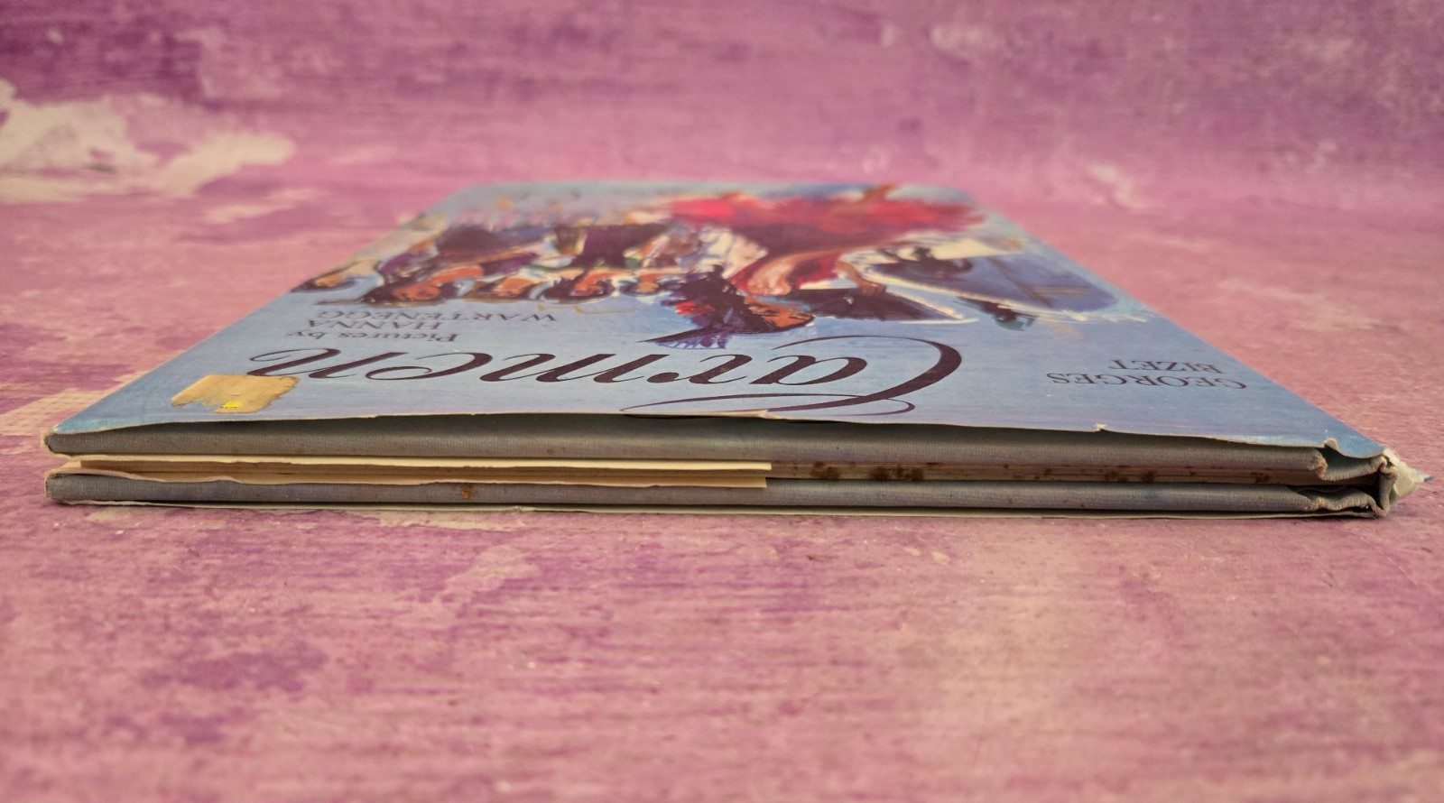 Carmen by Georges Bizet HC DJ 1969 Book Opera Gypsy Illust by Hanna Wartenegg