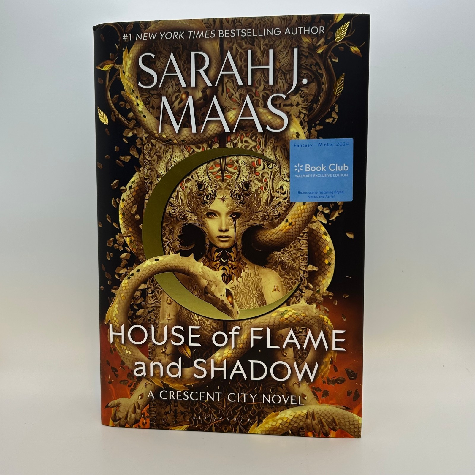 Sarah J Maas HB HC House of Flame and Shadow Crescent City Walmart Book Club
