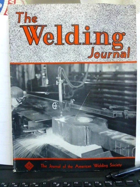Welding Engineer & Welding Journals – Lot of 10 (Late 1930s, early 1940s)