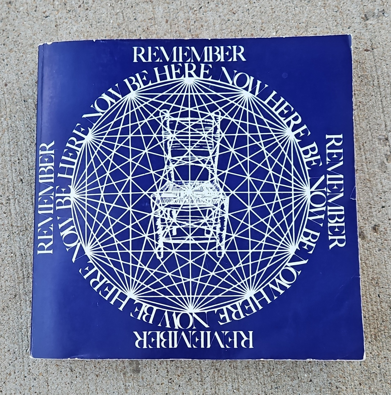 Ram Dass Be Here Now (1971) Illustrated Trade Paperback Mindfulness & Growth