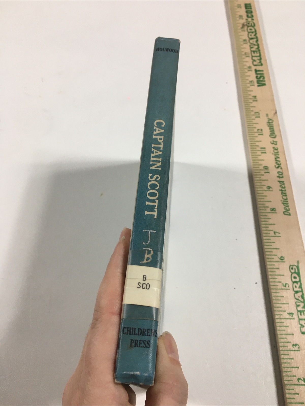 True Story of Captain Scott – Will Holwood (Hardcover, 1964) Children’s Press