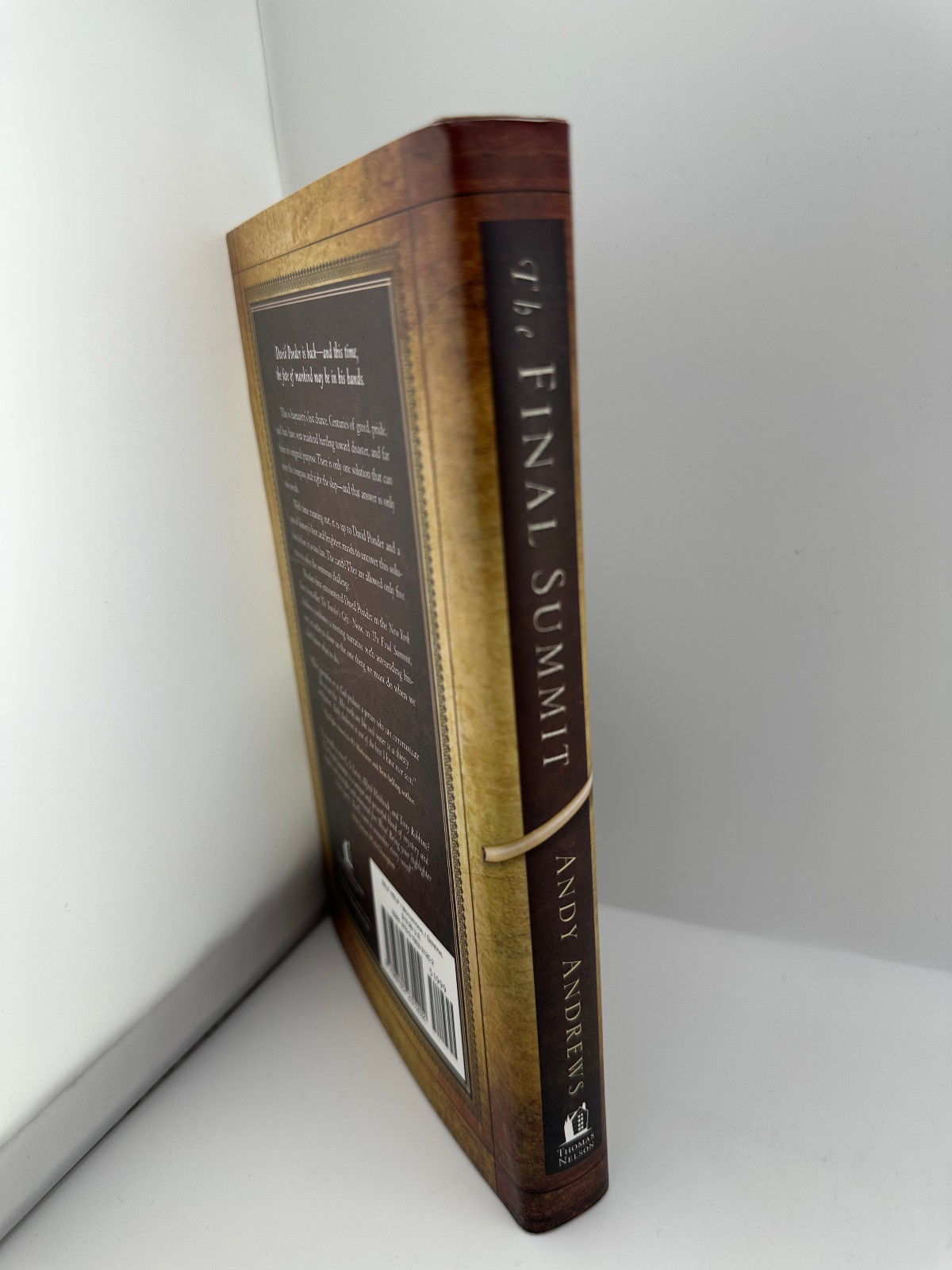 The Final Summit Andy Andrews 2011 HC Signed Autograph Thomas Nelson