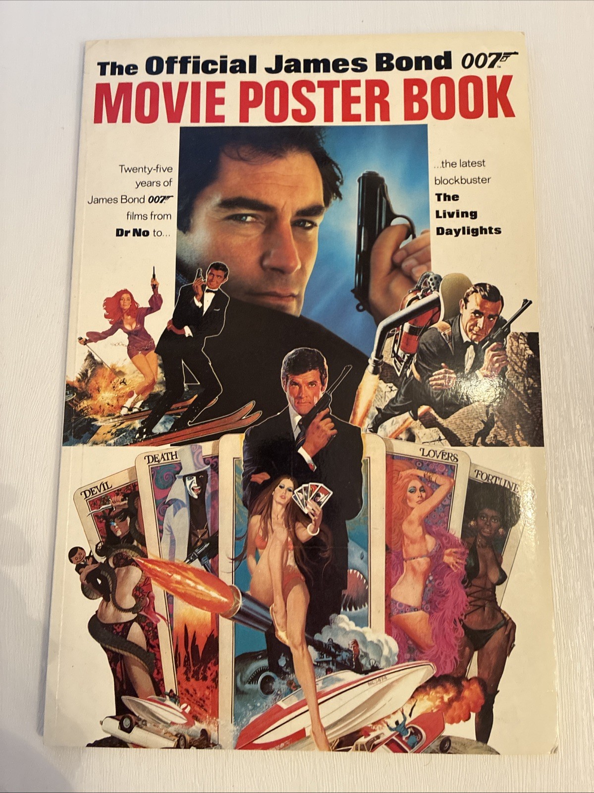 The Official James Bond Movie Poster Book 11.5×17 Sally Hibbin Nm Condition
