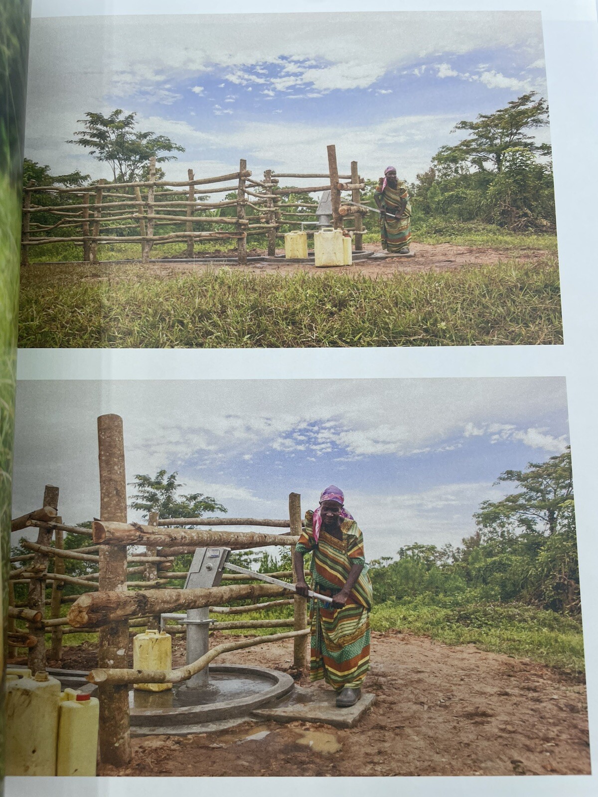 The Light Shone Through Katie N Basbagill 2017 paperback 484 pages Africa photos