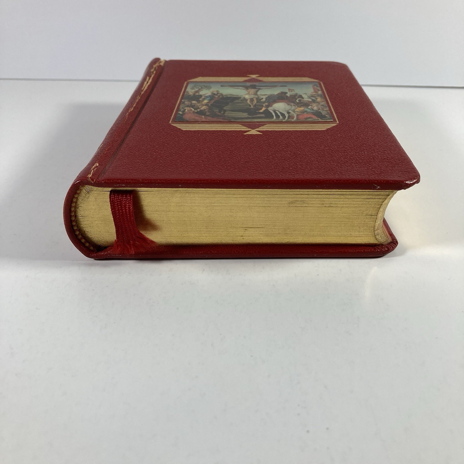 The Life of Christ by Rev. John P. O’Connell 1954 HC Illustrated Red Line Text