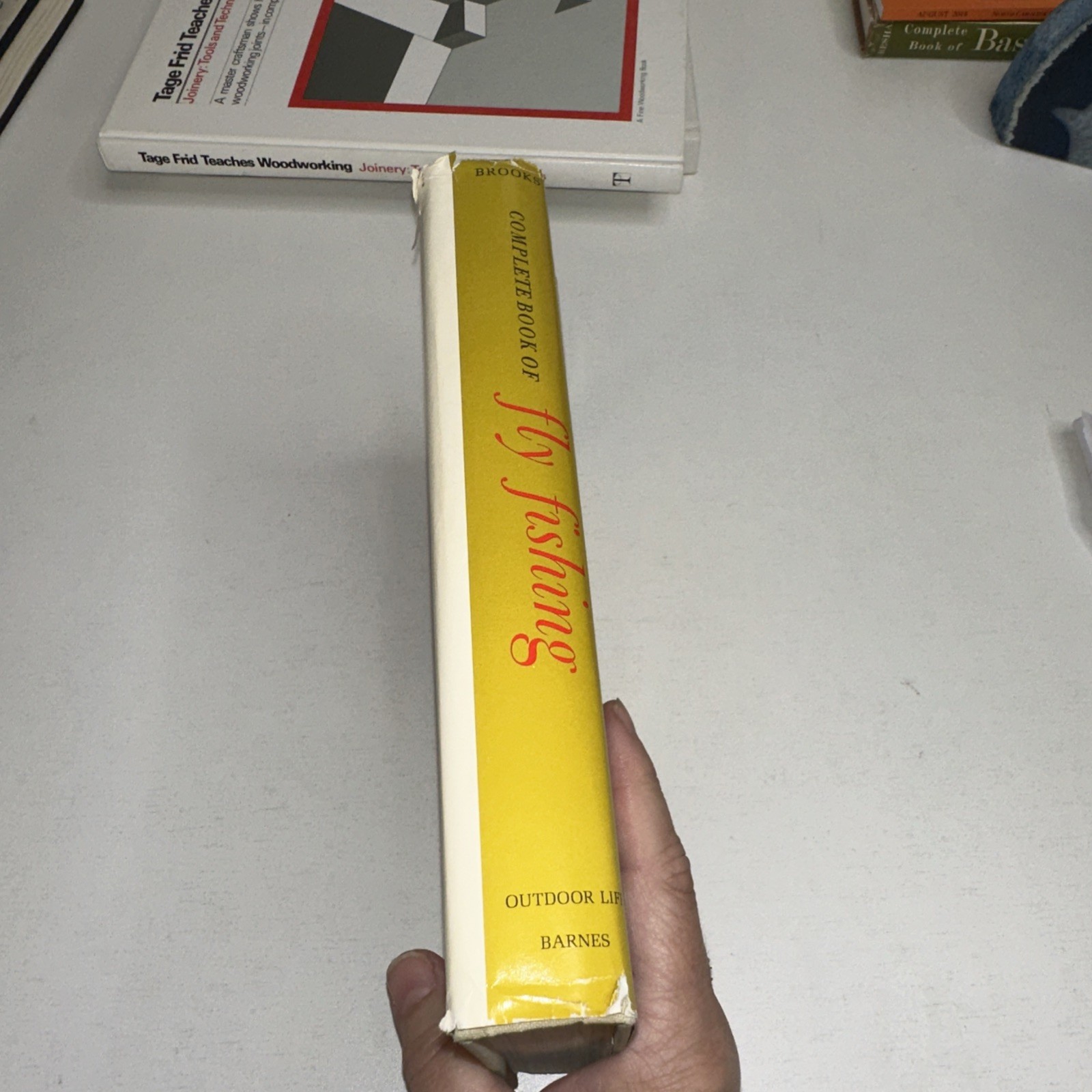 1970 Hardcover copy of COMPLETE GUIDE TO FLY FISHING by Joe Brooks 405 pages