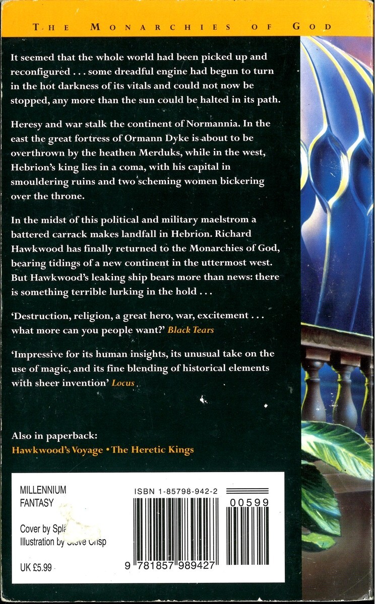 The Iron Wars (The Monarchies of God #3) Paul Kearney PB Very Good 9781857989427