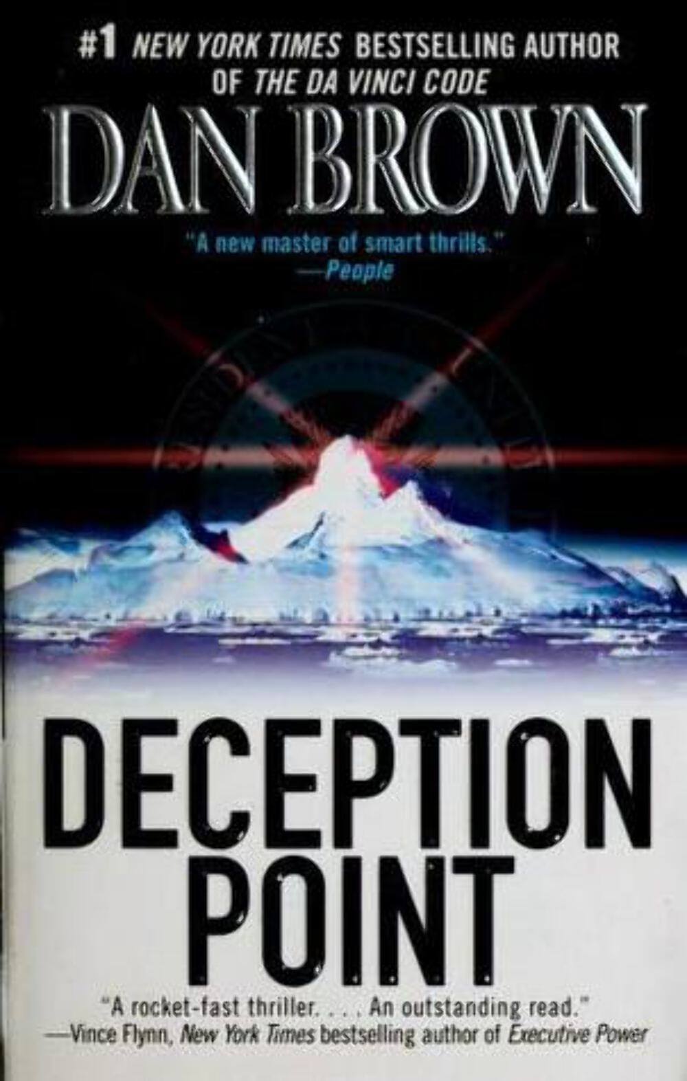 Deception Point by Dan Brown MMP VERY GOOD