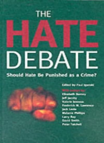 Hate Debate By Paul Iganski