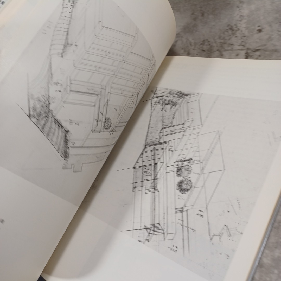 TADAO ANDO Detailed Drawings of Rokko Housing /Nagaya in Sumiyoshi