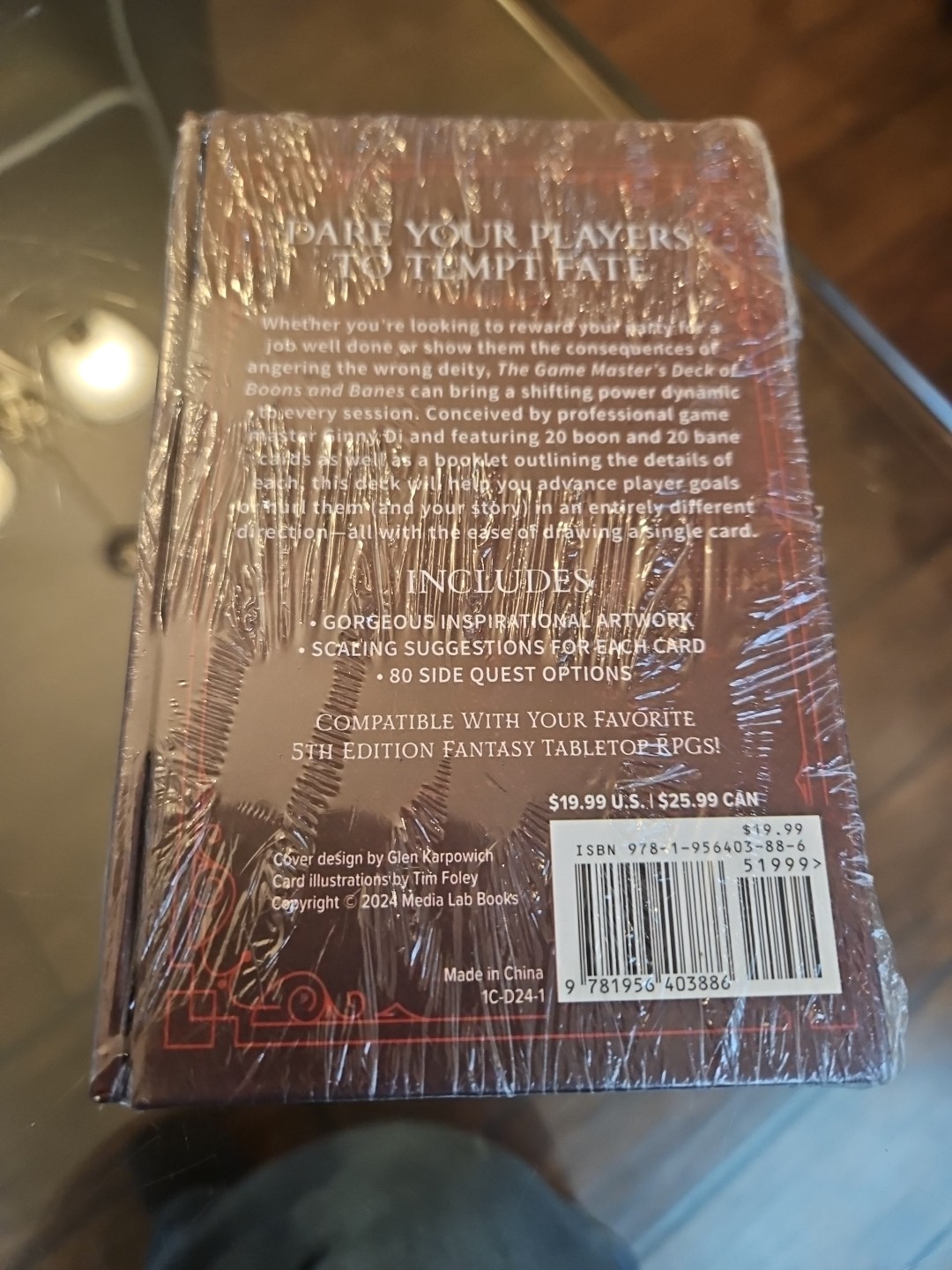 The Game Master’s Deck of Boons and Banes: 40 Game-Changing, Character-Shifting