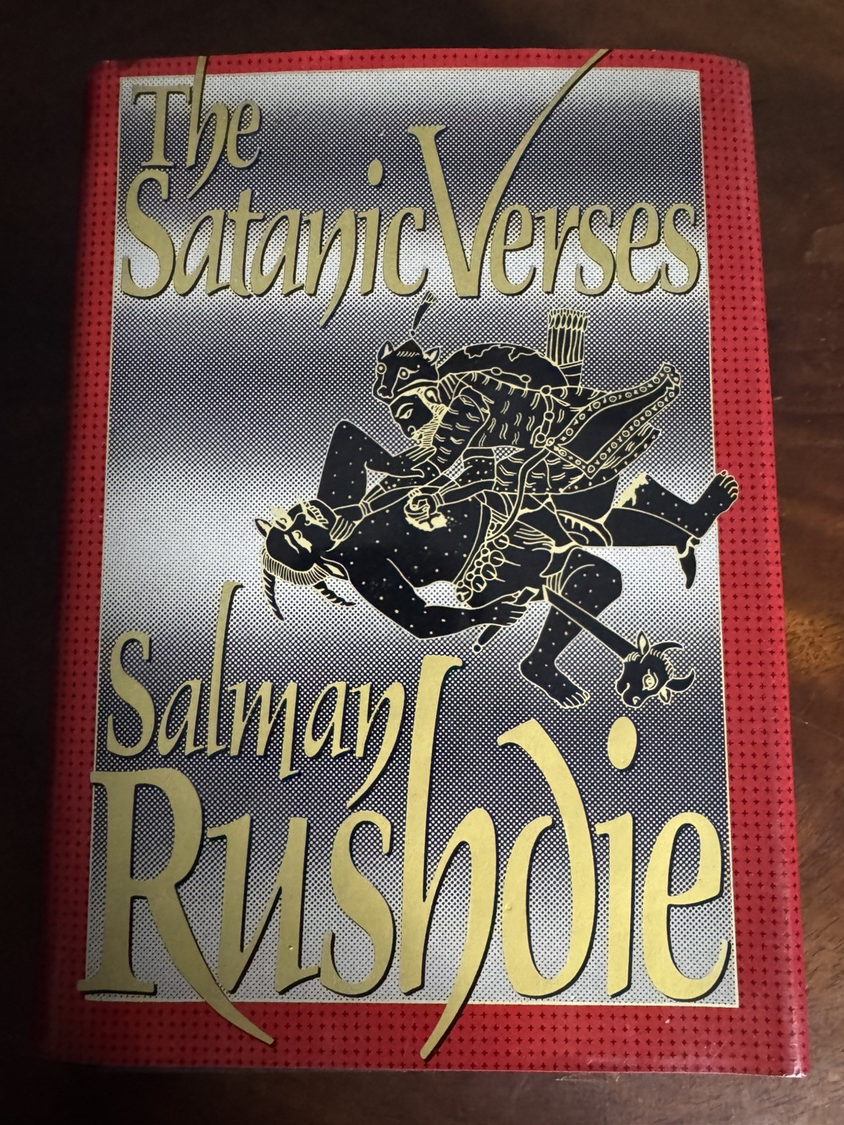 The Satanic Verses by Salman Rushdie (1989, Viking) 1st American Ed. HC/DJ VG