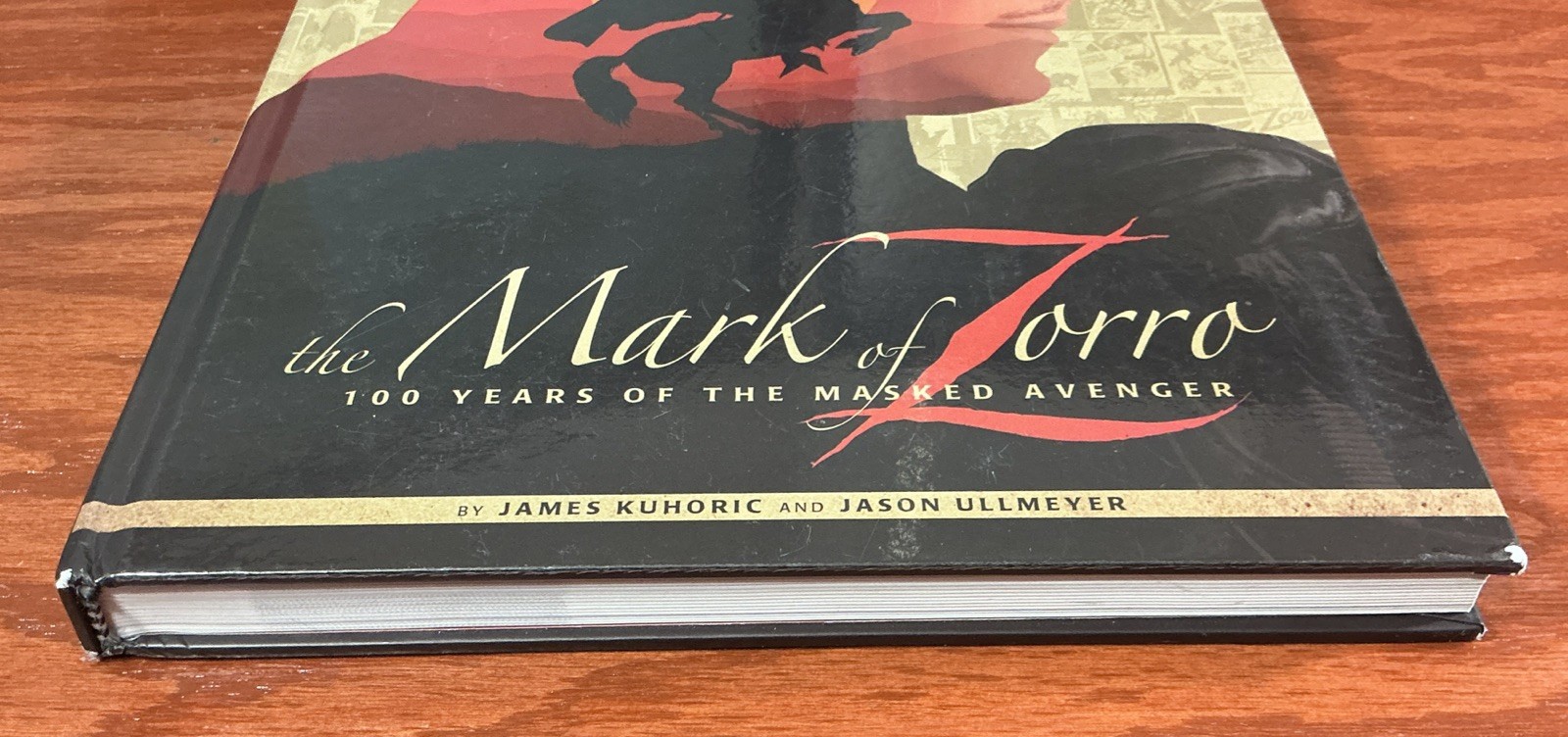 The Mark of Zorro 100 Years of the Masked Avenger HC Art Book