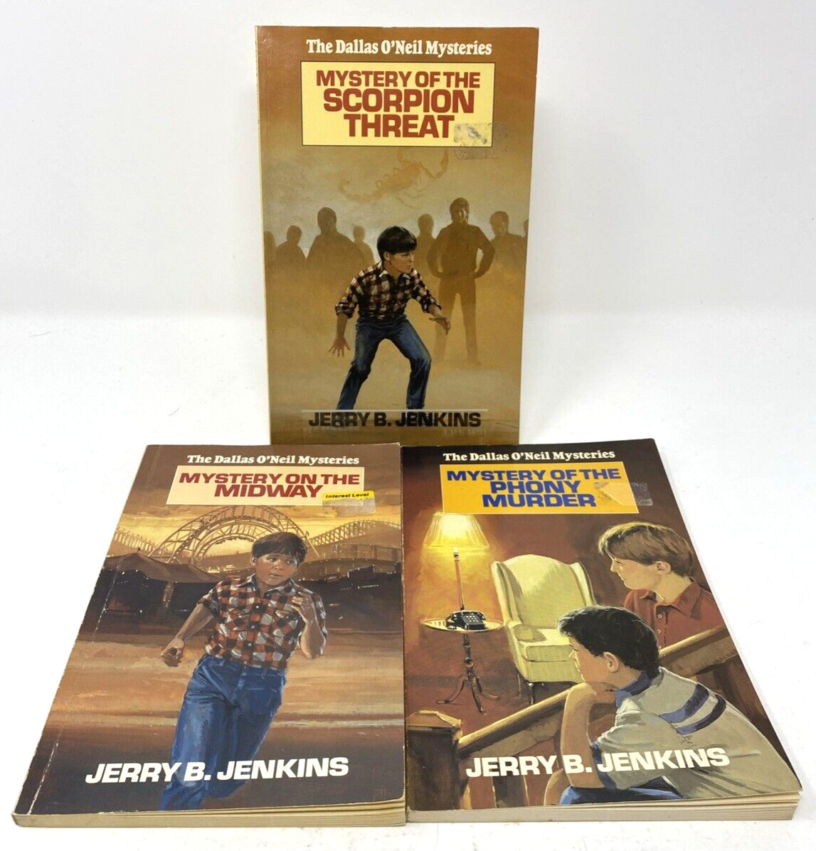 DALLAS O’NEIL MYSTERIES by Jerry B. Jenkins – Vol 4, 5, & 8