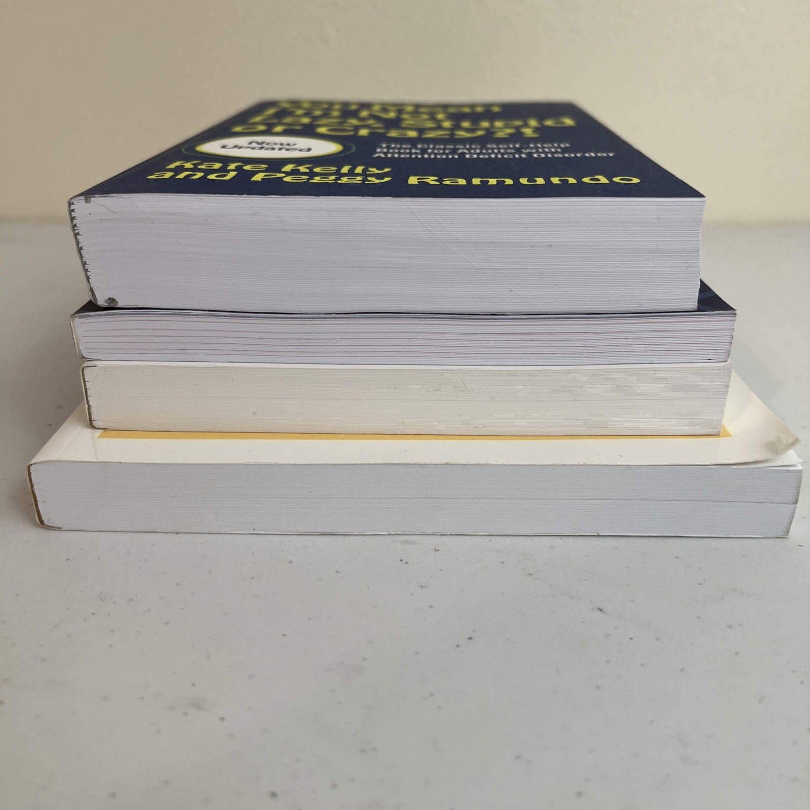 Adult ADHD 4 Book Lot – Executive Function Focus Workbook Lynn Weiss Kelly