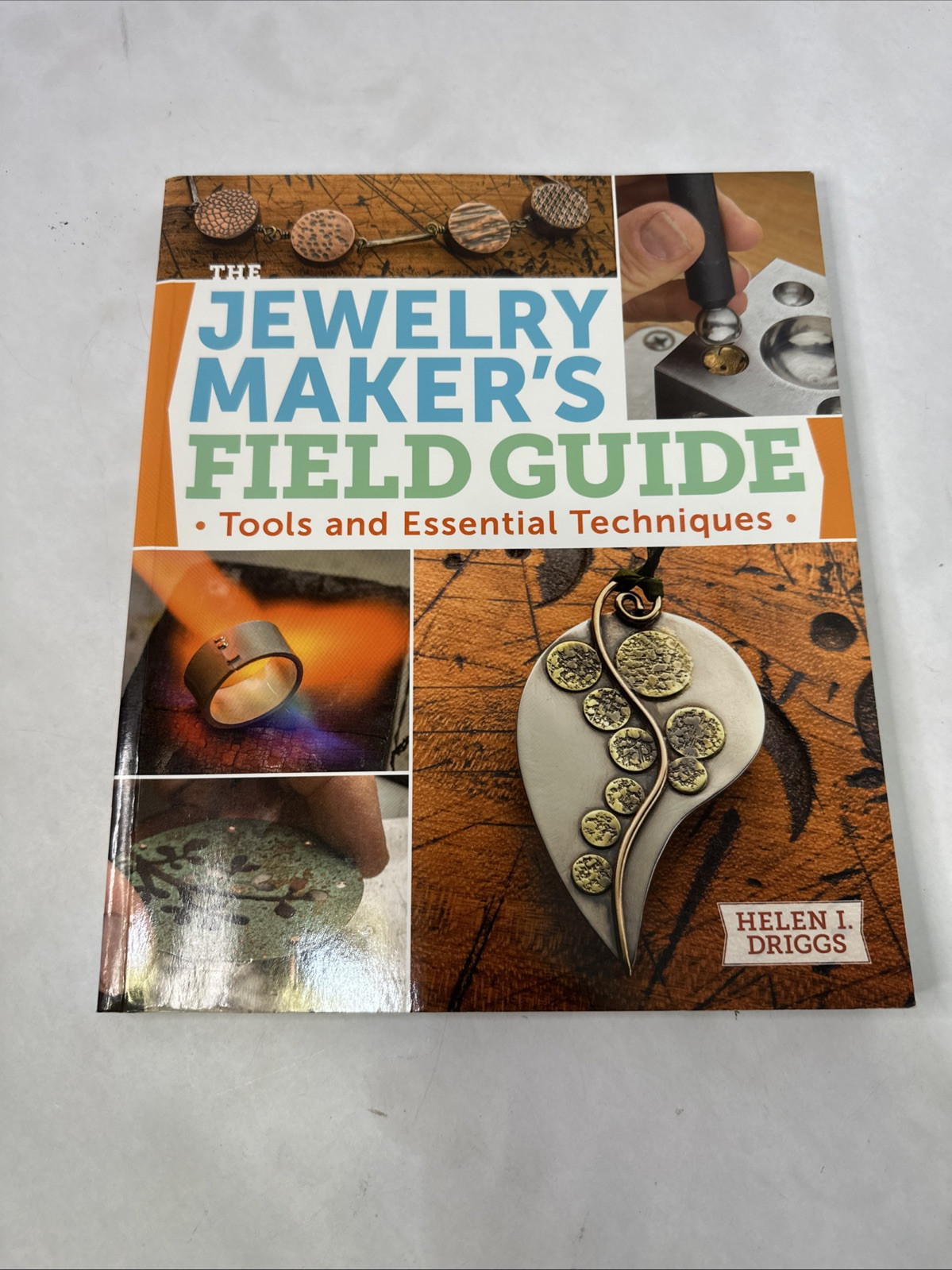 2 Books Jewelry Maker’s Field Guide And Stamped Metal Jewelry Paperback Preowned