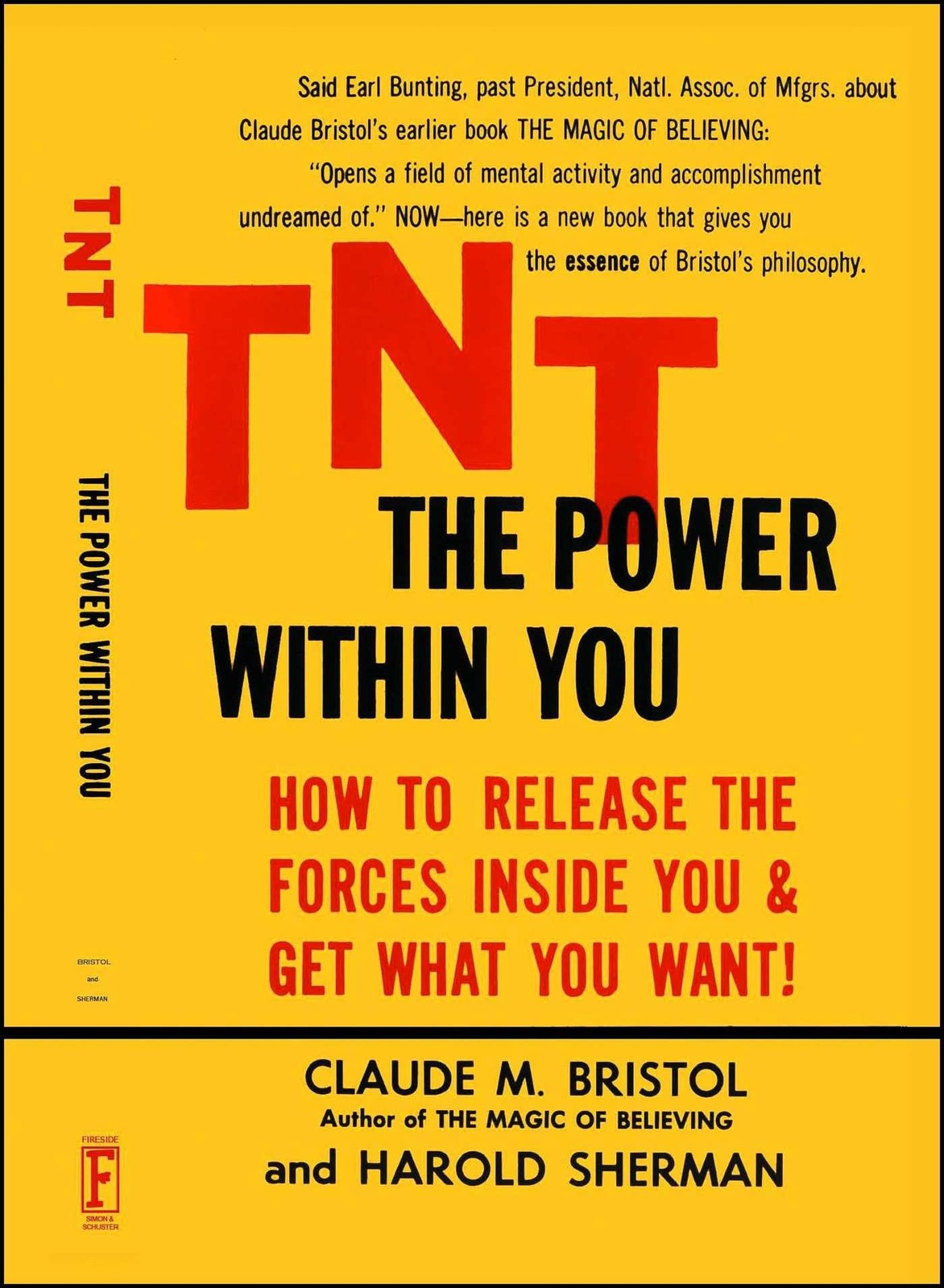 TNT: The Power Within You – paperback Bristol, Claude M.|Sherman, Harold