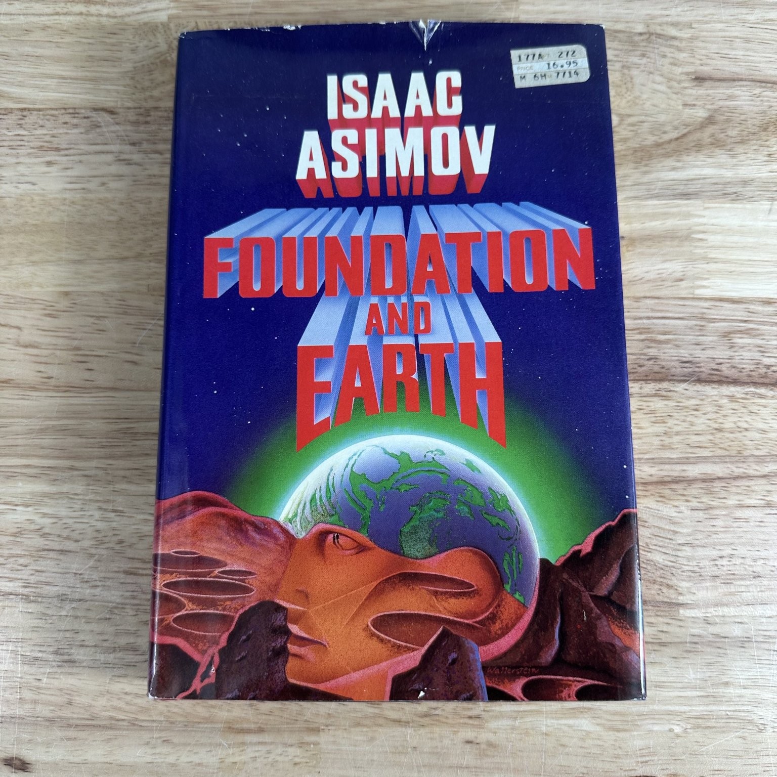 Foundation and Earth Isaac Asimov 1986 First Edition Science Fiction Doubleday