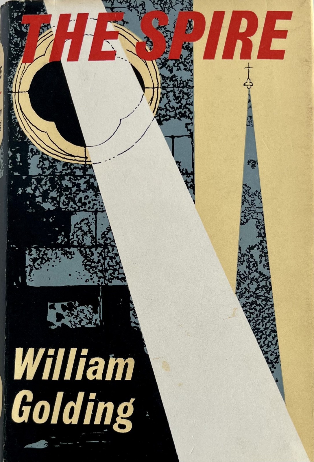 William Golding- The Spire 1st UK Edition 1964 Faber & Faber HC Unclipped DJ