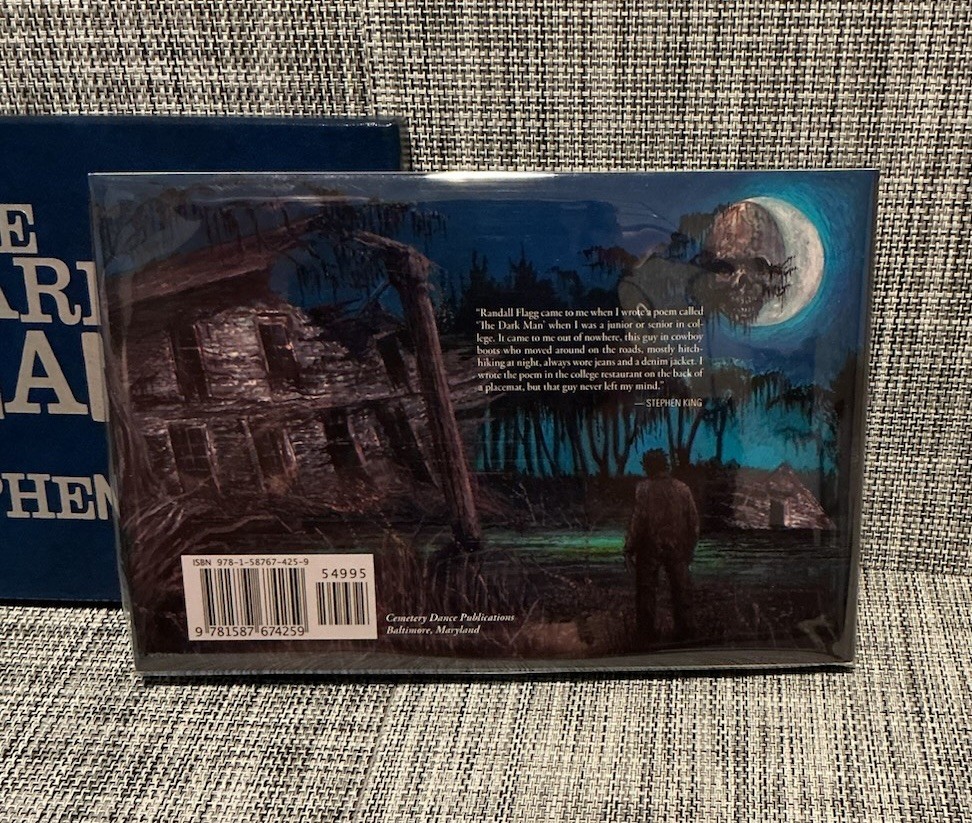 The Dark Man Stephen King 2013 First Hardcover Edition w/Slipcase Preowned
