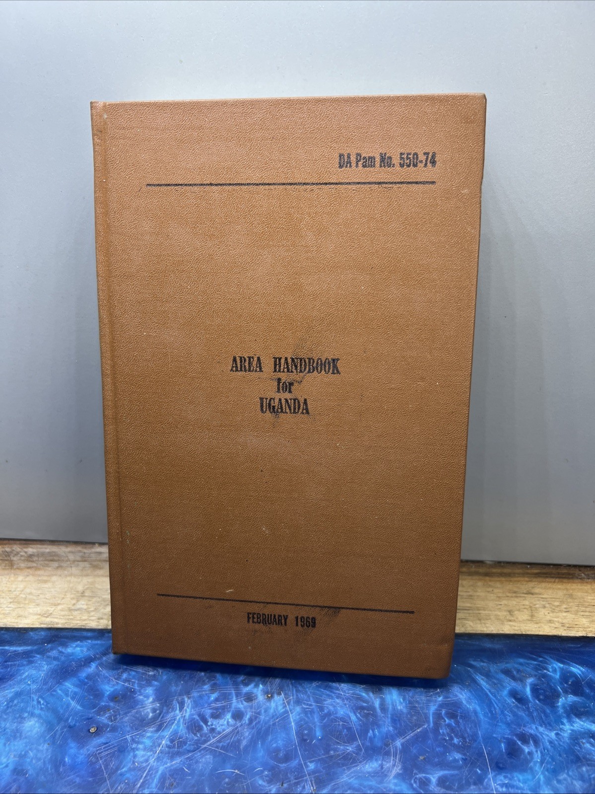 AREA HANDBOOK FOR UGANDA 2/1969 DA PAM 550-74 Hardback