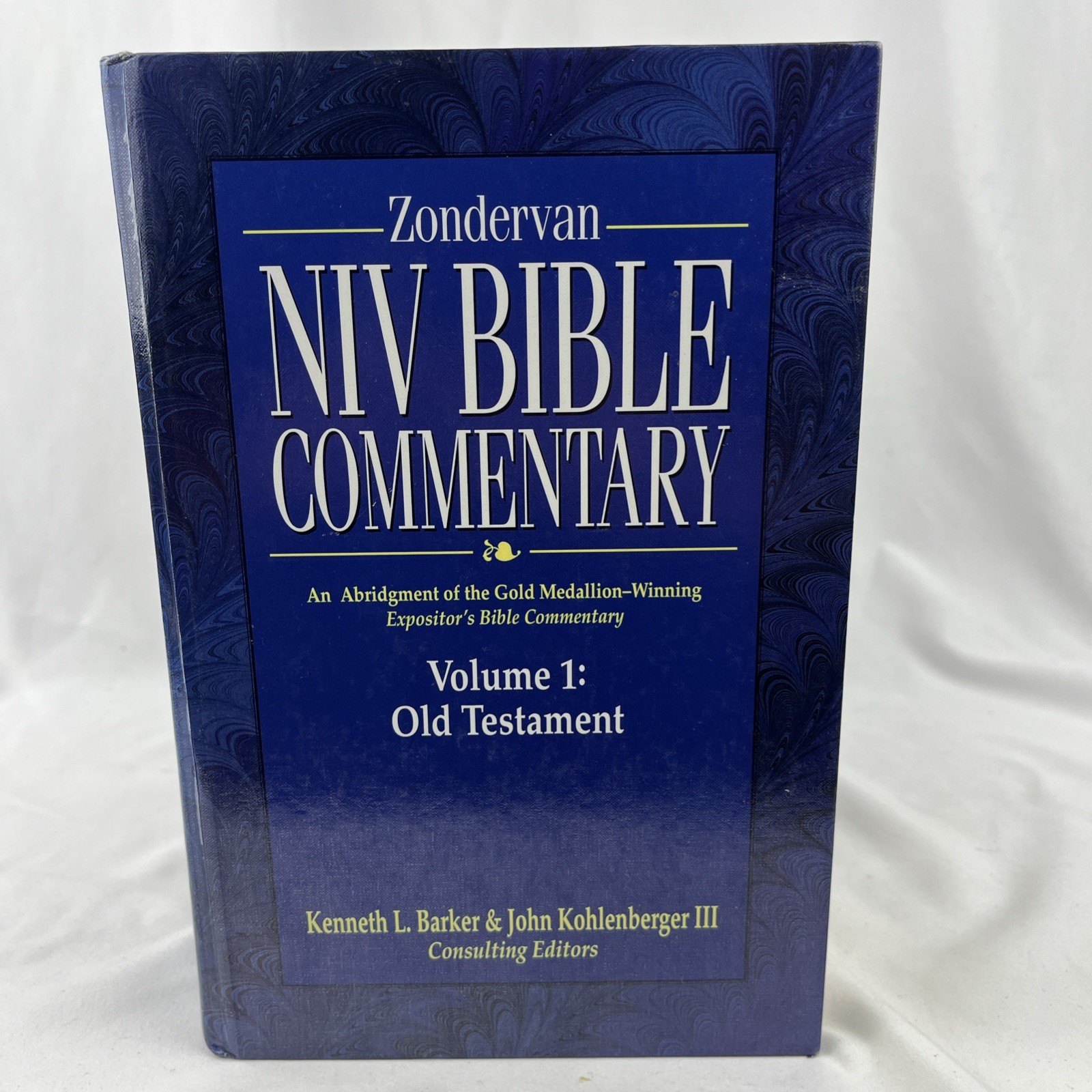 Zondervan NIV Bible Commentary Volume 1 And 2 Old And New Testament HC Barker