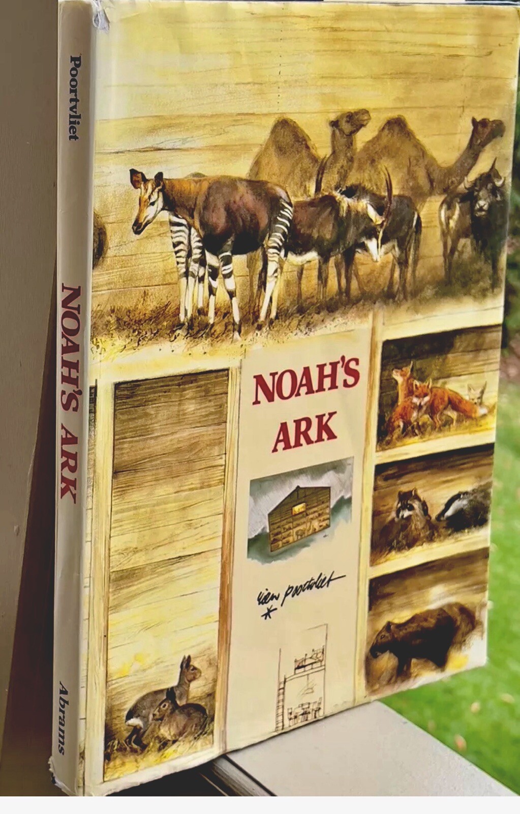 Noah’s Ark Rien Poortvliet First US Edition Abrams 1986 Illustrated HC Oversized