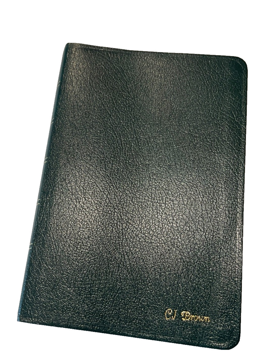 Bible NIV 1984 Thinline Forest Green Bonded Leather Double Column