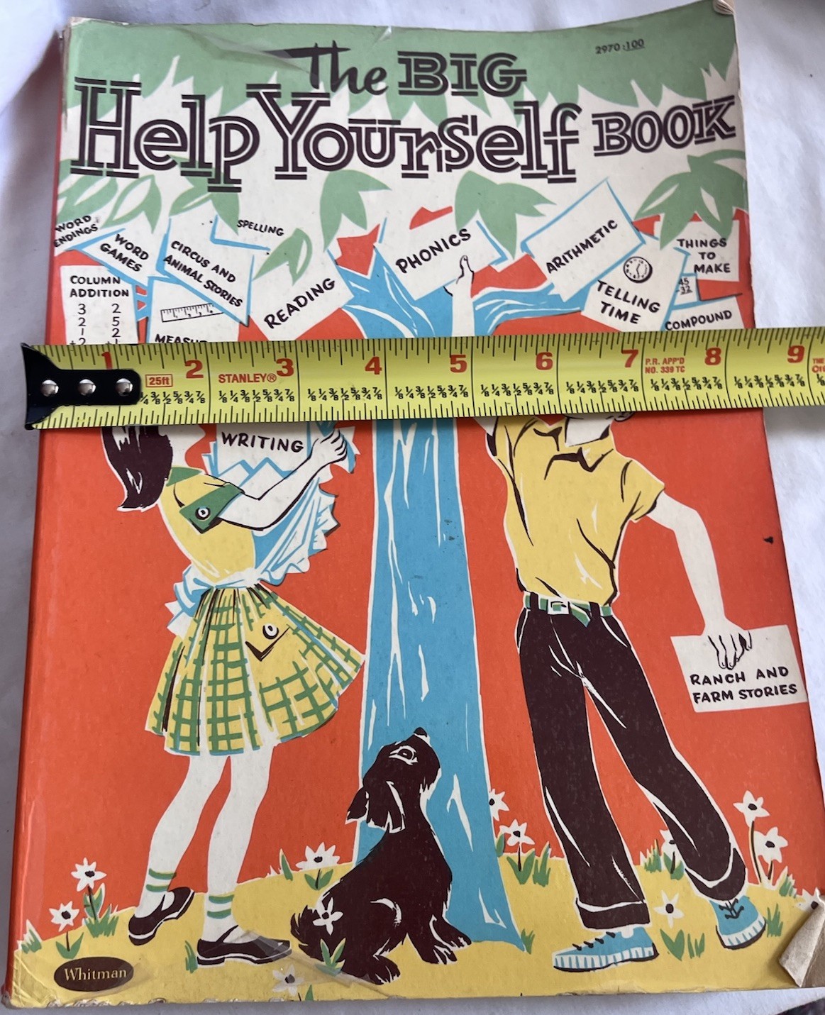 1957 The Big Help Yourself Book Workbook by Whitman Publishing Unused