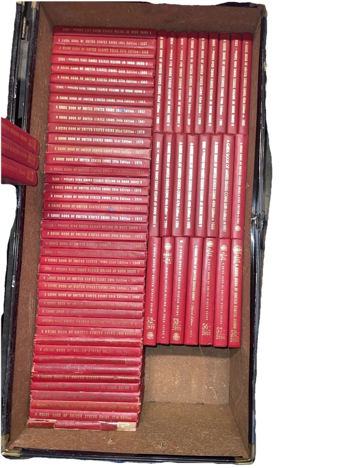 near Complete Whitman Red Books set 1946 To 2008 60 + Volumes coin guide collect