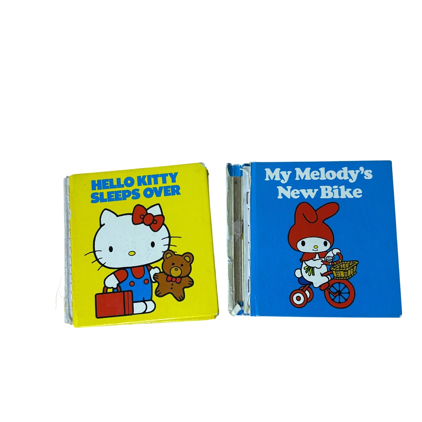Vintage 1982 Sanrio Hello Kitty and My Melody Board Books Lot READ