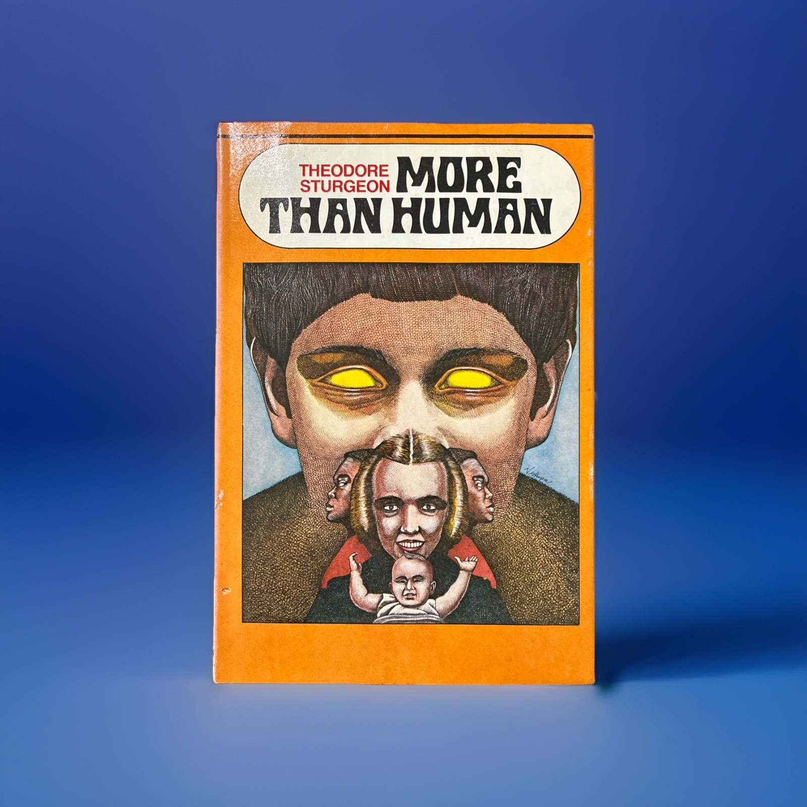 More than Human by Theodore Sturgeon 1978 SFBC HC Vintage SF