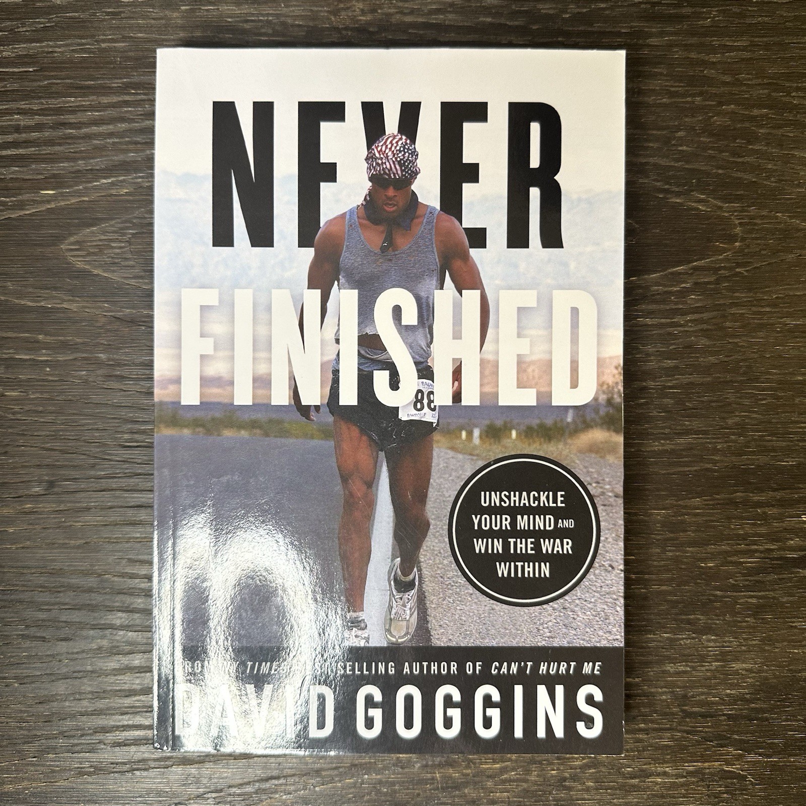 David Goggins Never Finished Trade Paperback 2022 Illustrated Memoir