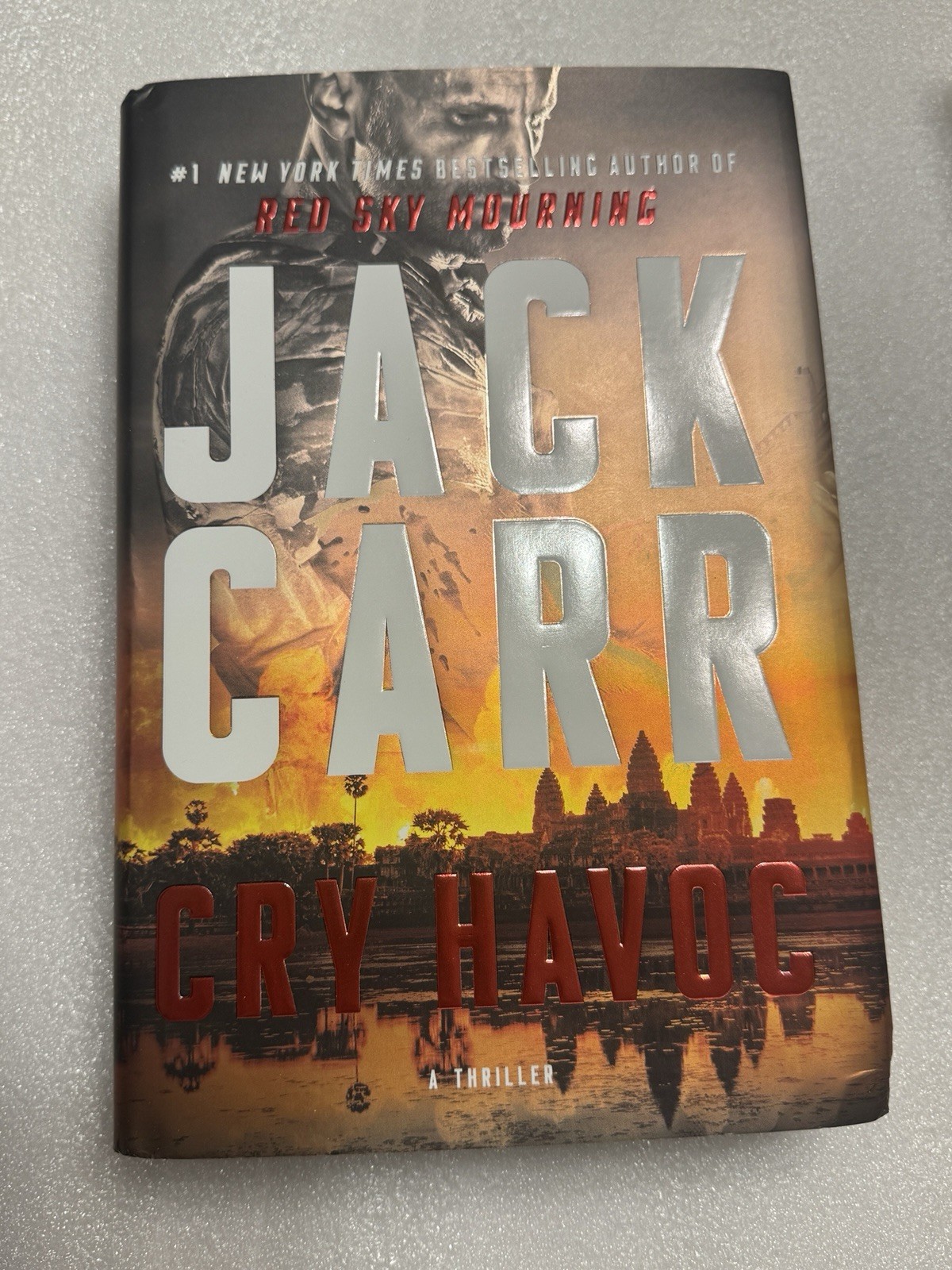 Cry Havoc by Jack Carr SIGNED 1st SHOT-THRU Like New Hardcover Tom Reece 2025