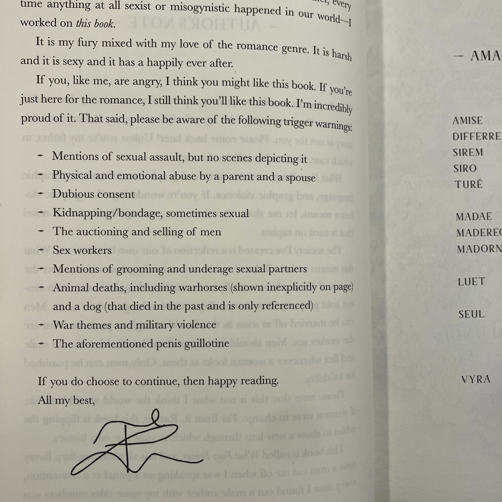 Tricia Levenseller What Fury Brings Owlcrate Signed Edition 2025 HCDJ Feiwel
