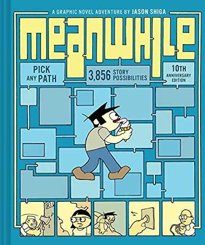 Meanwhile: Pick Any Path. 3,856 Story – Hardcover, by Shiga Jason – Acceptable