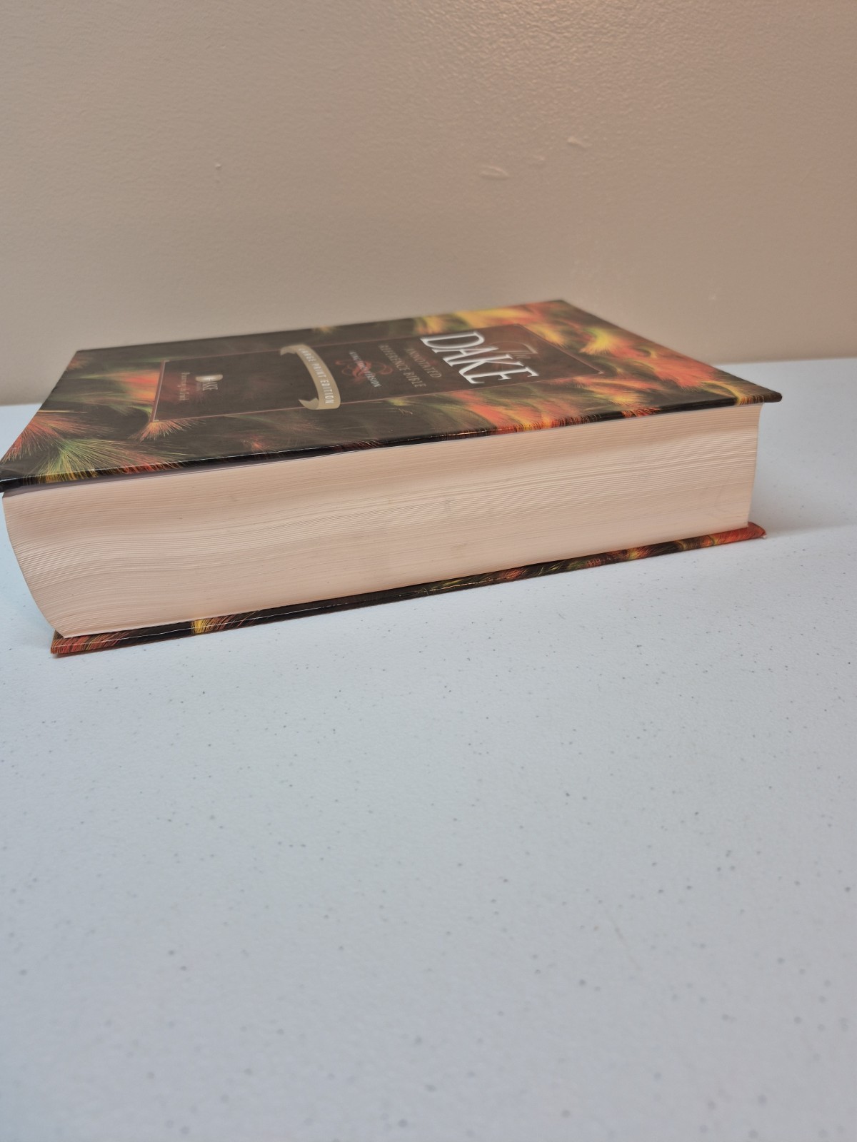 The Dake Annotated Reference Bible King James Large Print Hardcover Book