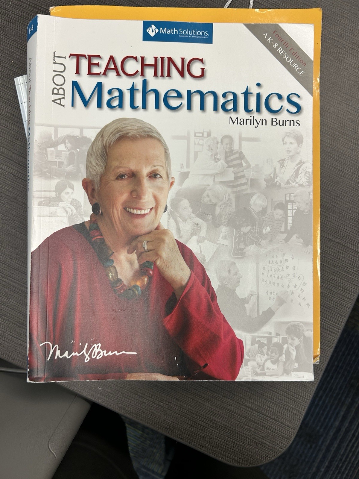 Marilyn Burns About Teaching Mathematics 4th Ed Math Solutions HC Education