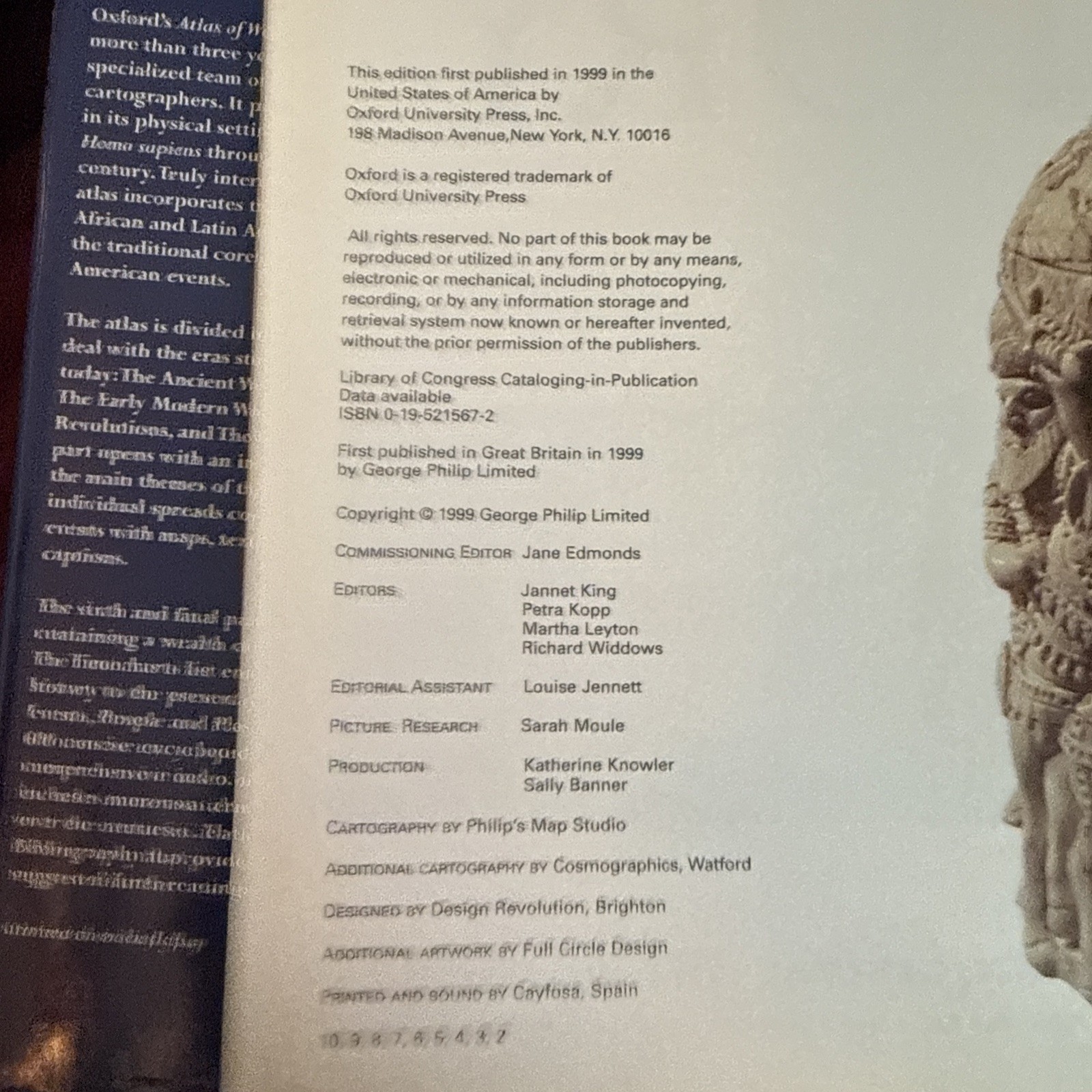 Atlas of World History by Patrick K. O’Brien (1999, Hardcover)