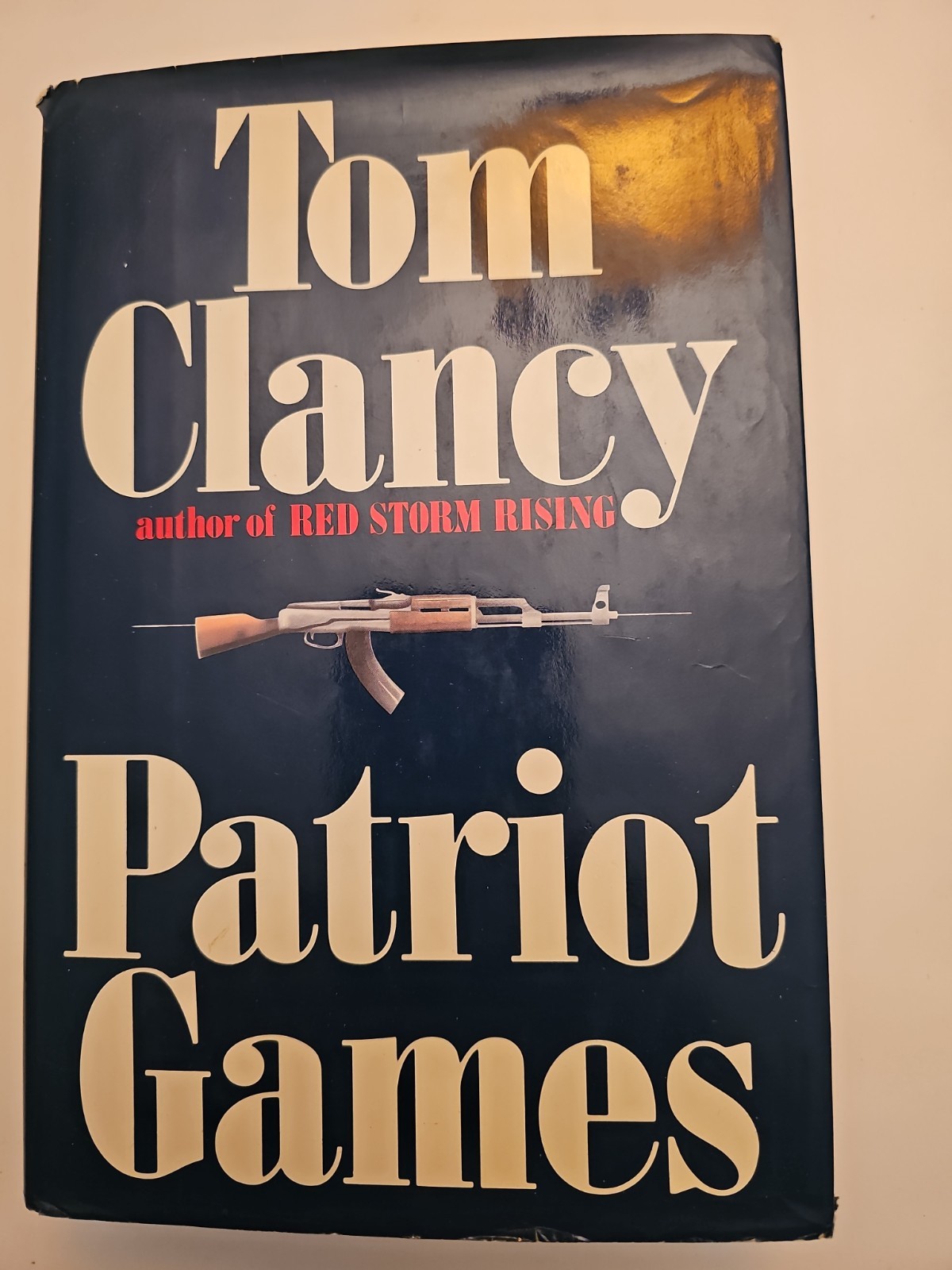 Tom Clancy Patriot Games Vintage Hardback 1987 1st Ed, 1st Printing