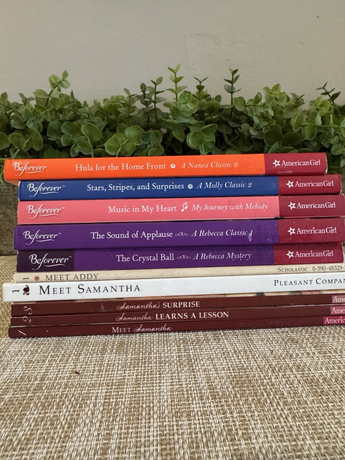 Mixed Lot Of 17 American Girl Books Samantha Rebecca Addy And Others See Photos