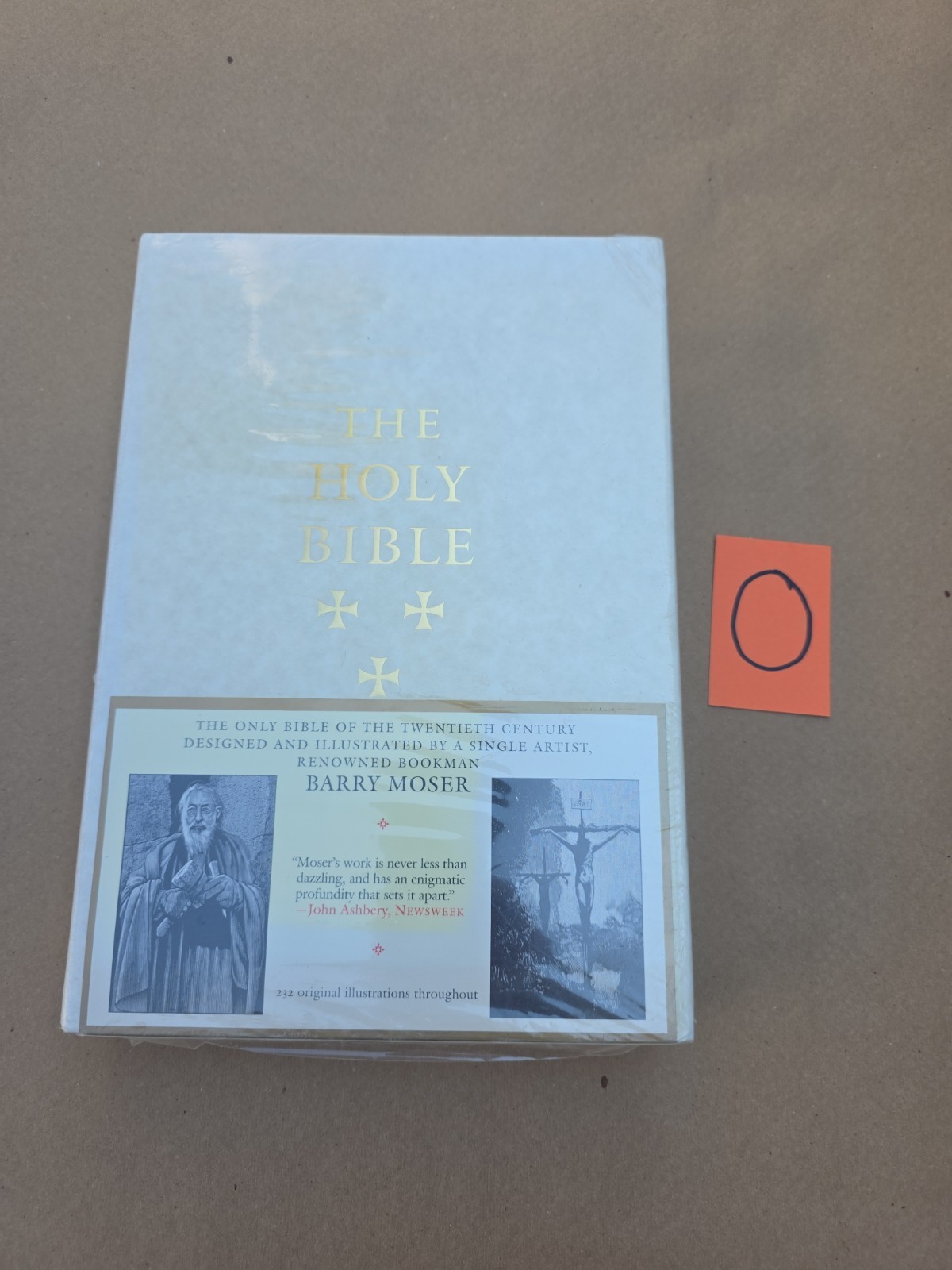 THE HOLY BIBLE BARRY MOSER VIKING STUDIO HARDCOVER SEALED IN ORIGINAL WRAP