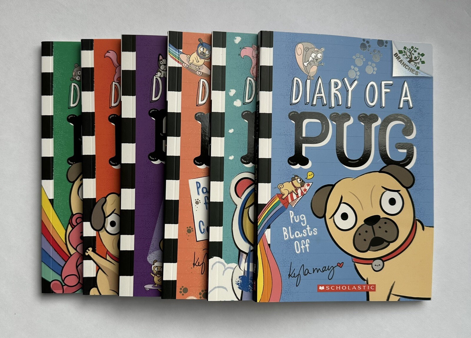 Diary of a Pug Children’s Books Lot 6